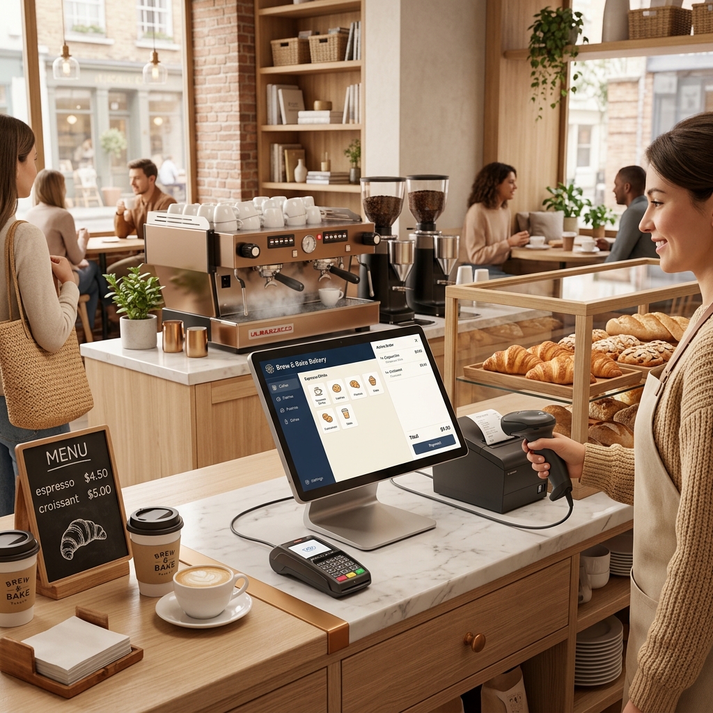 Cafes & Bakeries POS Register